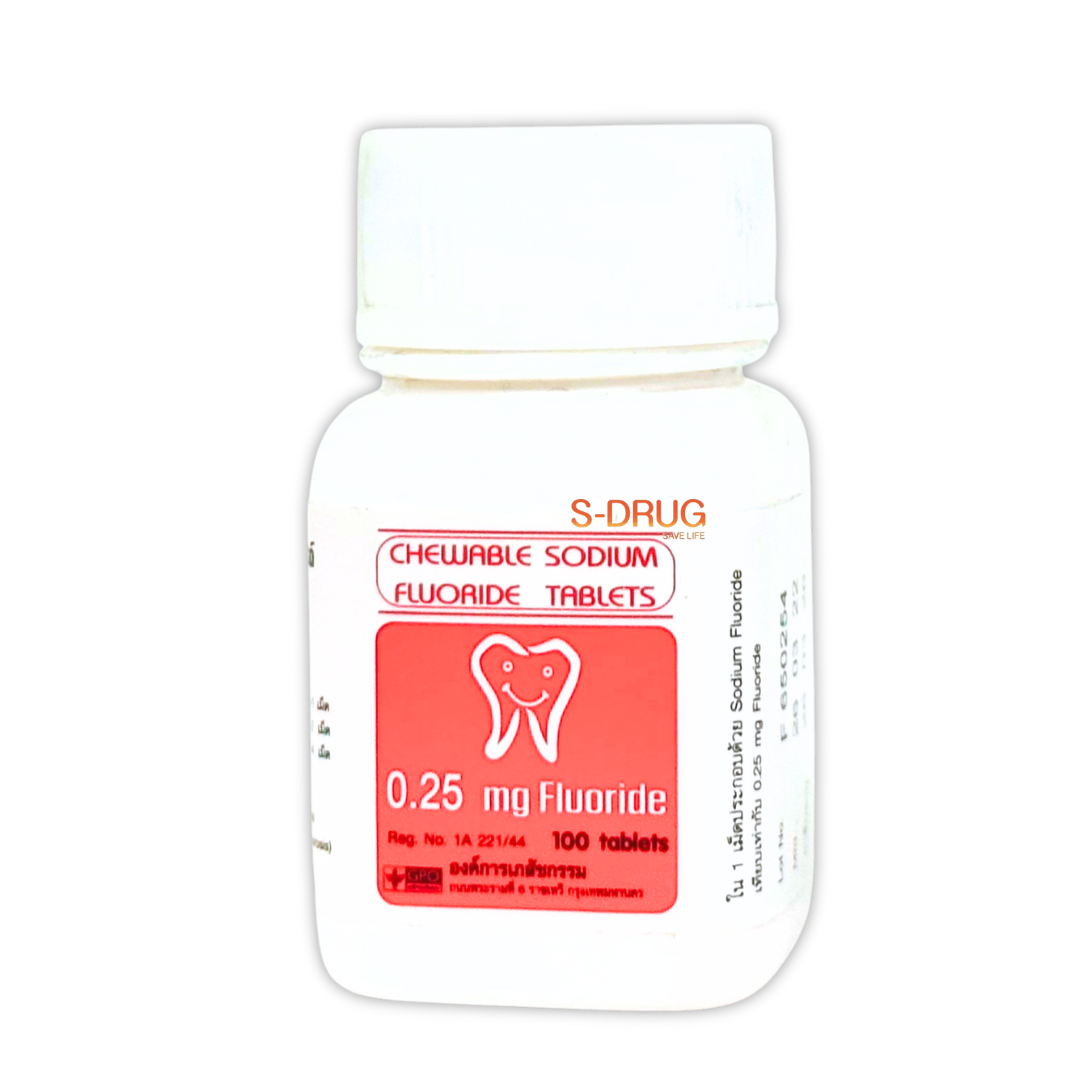 ฮ SODIUM FLUORIDE 100S ฟูโอราย GPO