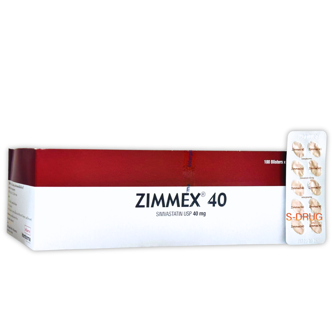 ZIMMEX 40MG (3x10S)