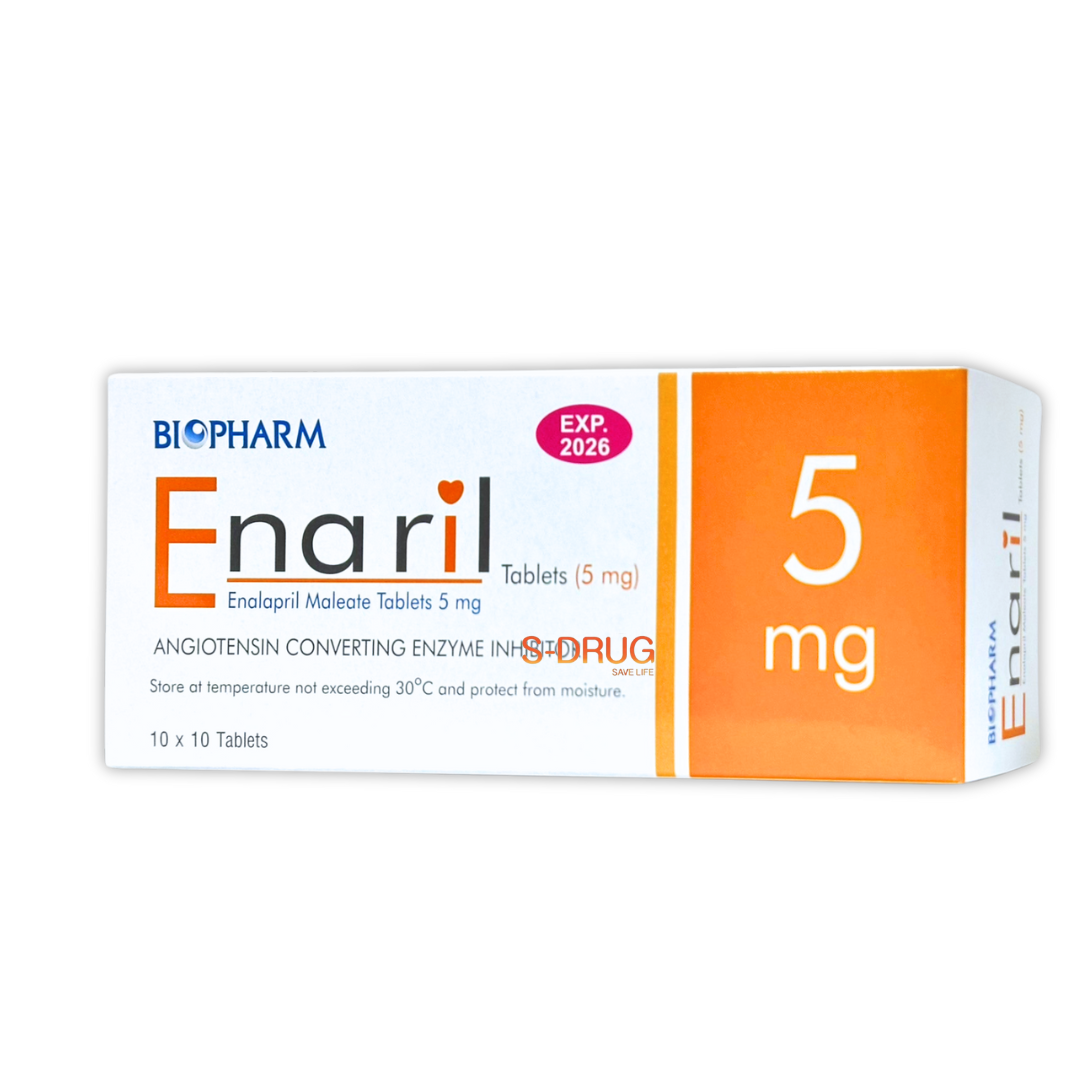ENARIL 5MG 10x10S #ส้ม
