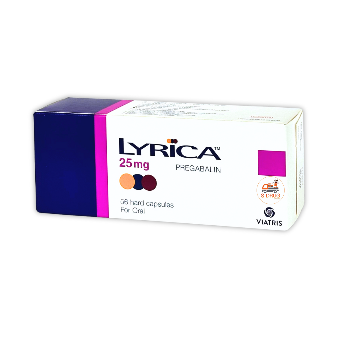 (N) LYRICA 25MG 4x14S ลีริก้า