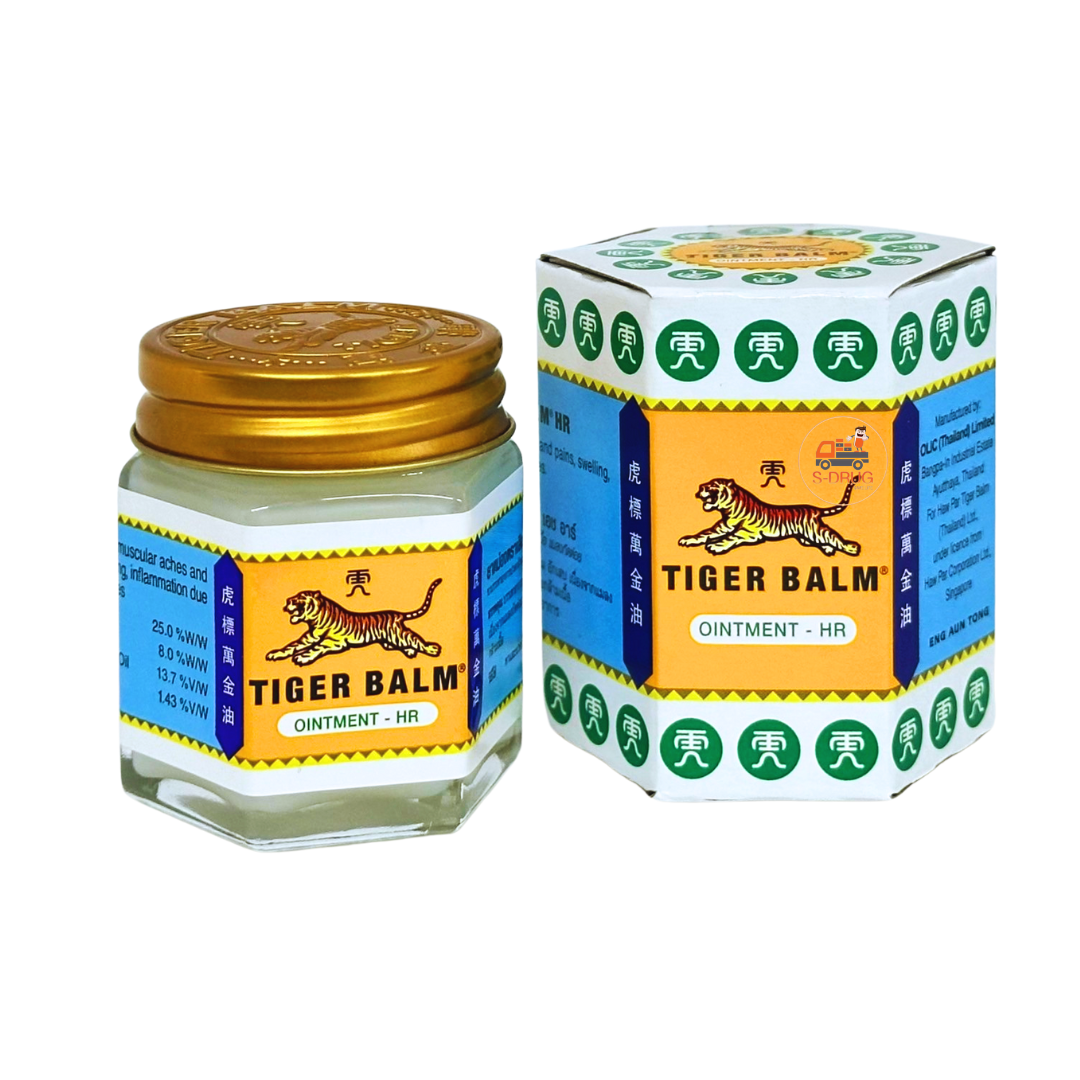 ยาหม่องตราเสือ #ขาว 30G ขวดใหญ่