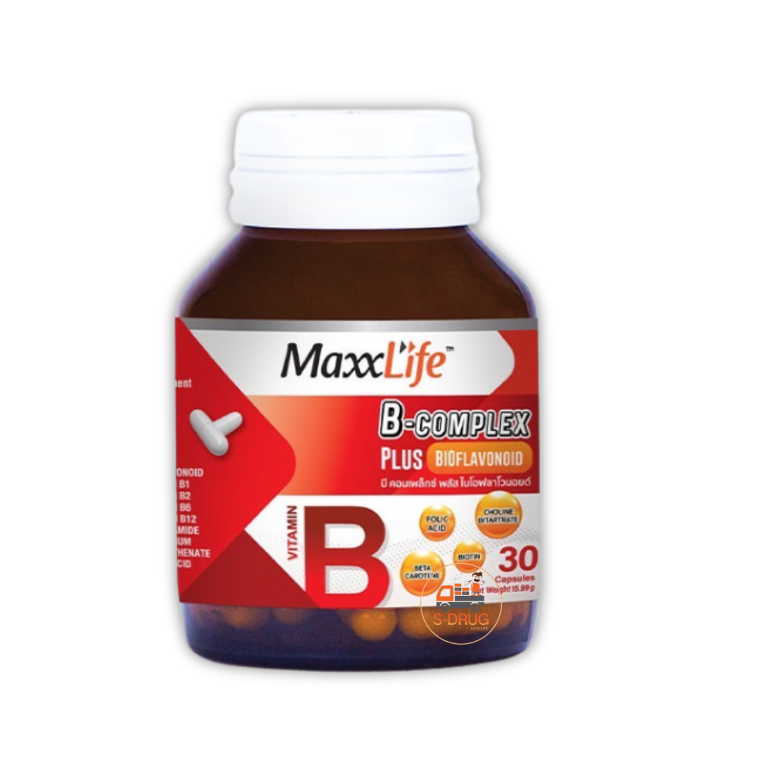 MAXXLIFE B-COMPLEX PLUS 30S