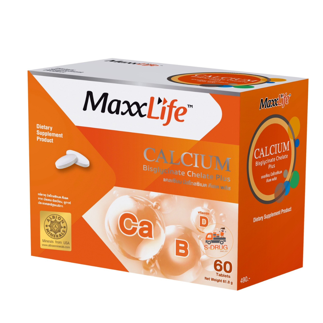 MAXXLIFE CALCIUM BORON 60S