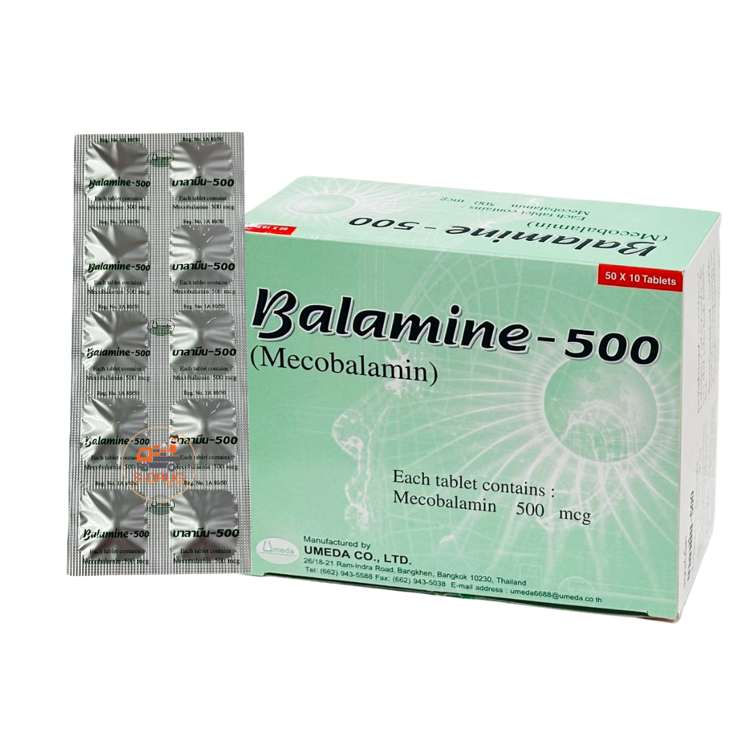 BALAMINE-500 3x10S (ญ50x10S) บาลามีน-500