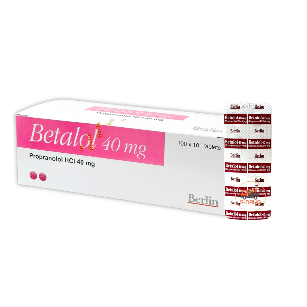 BETALOL 40MG (100x10S)