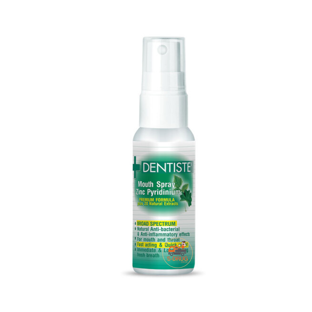 DENTISTE MOUTH SPRAY ZINC PYRIDINIUM 20ML