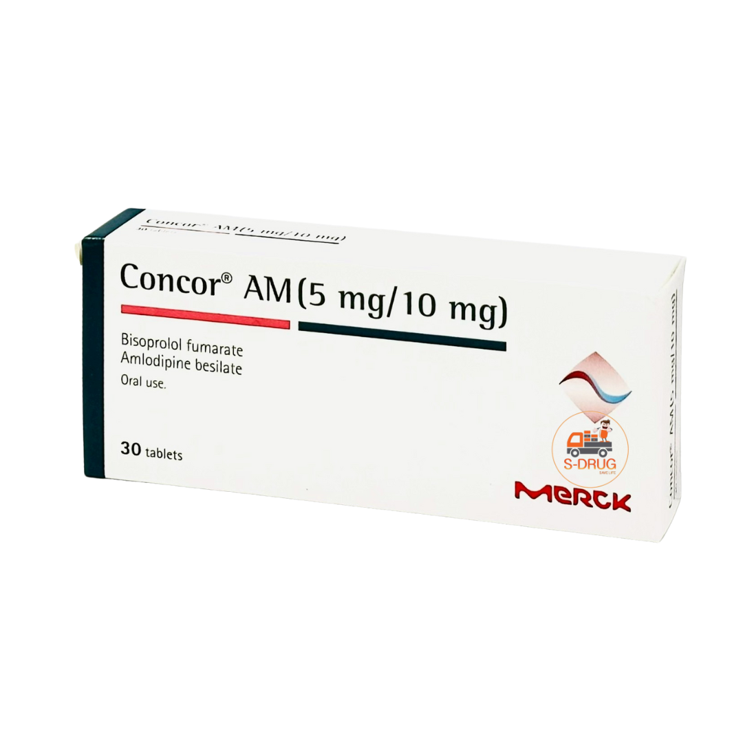 CONCOR AM 5MG/10MG (3x10S)