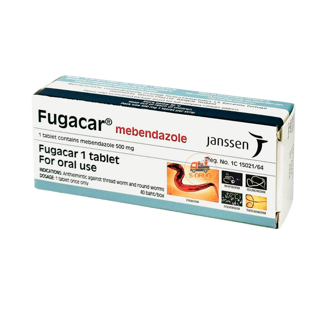 FUGARCAR 500MG 1S #รสผลไม้