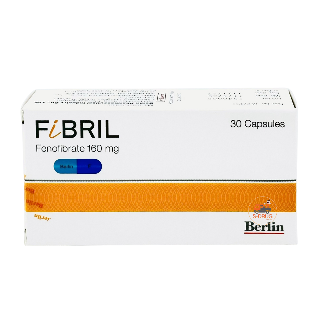 FIBRIL 160MG (3x10S)