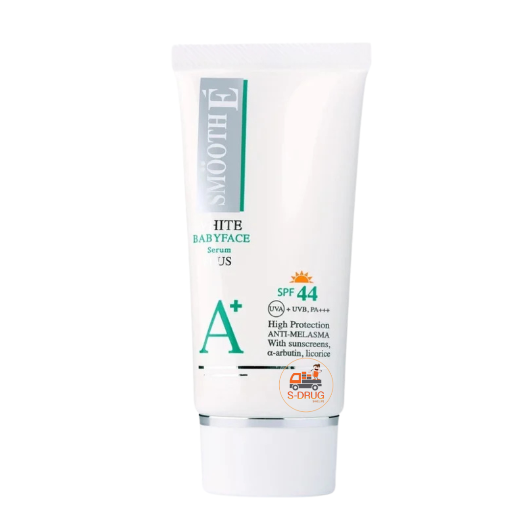 SMOOTH-E  WHITE SERUM PLUS+ SPF44 0.8OZ