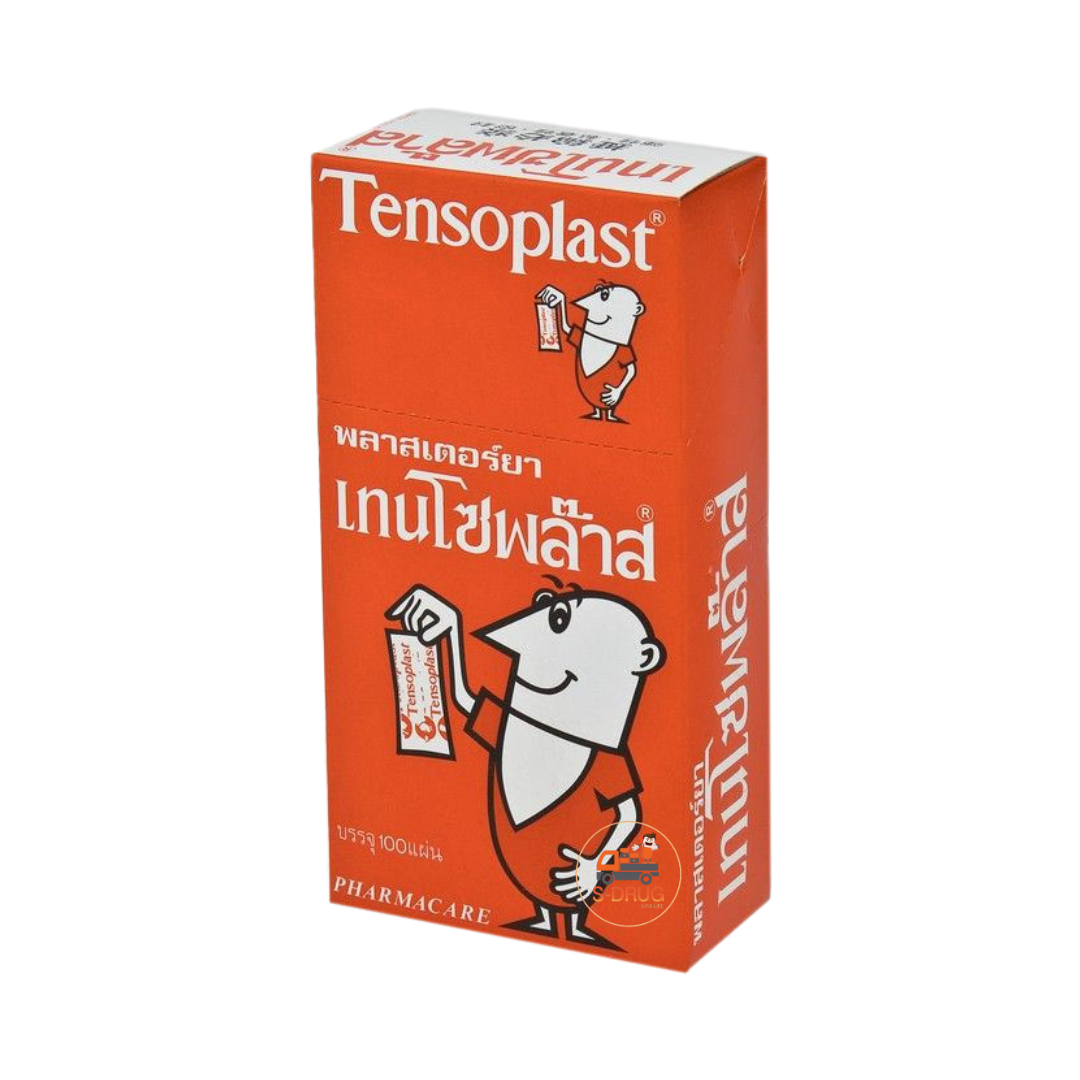 TENSOPLAST เทนโซ #ผ้า (25แผงx4ชิ้น)
