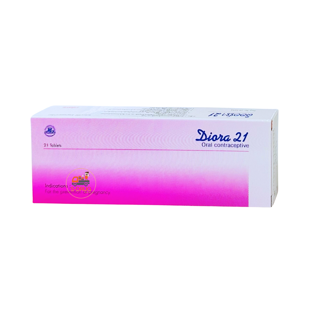 DIORA 21S สีชมพู (กล่อง12)