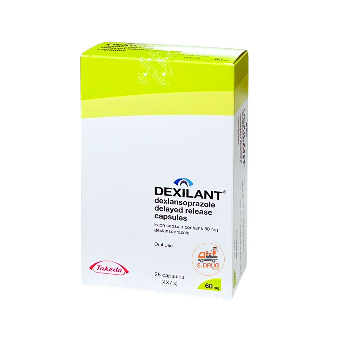 (N) DEXILANT 60MG #เขียว (4x7S)