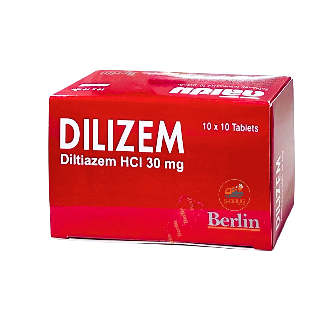 DILIZEM 30MG 10x10S ดิลิเซม BERLIN