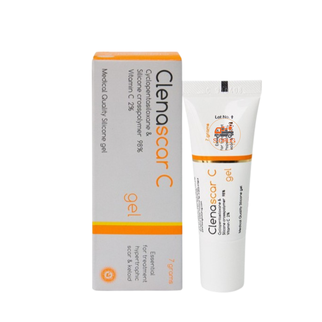 CLENASCAR C GEL 7G #ส้ม (แพคใหม่)