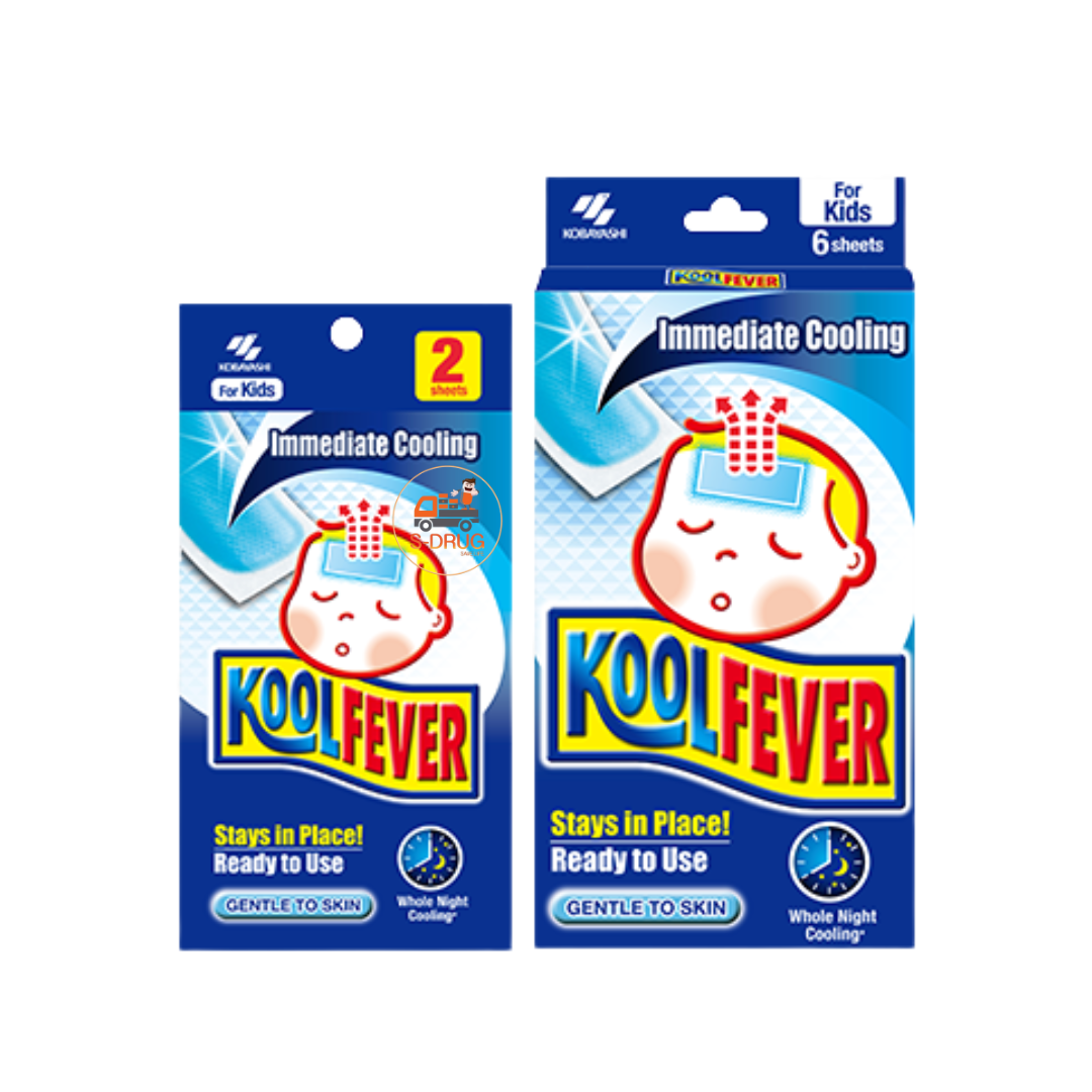 KOOLFEVER FOR CHILDREN #เด็ก (3ซองx2แผ่น)