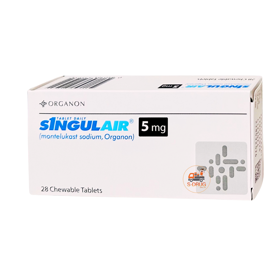 SINGULAIR 5MG #เคี้ยว (4แผงx7S) ซิงกุแลร์