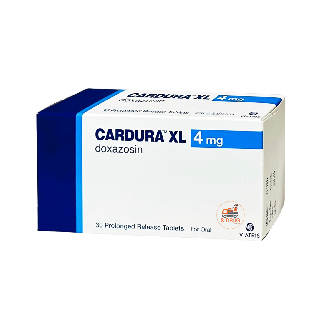 CARDURA XL 4MG (3แผงx10S) คาร์ดูรา