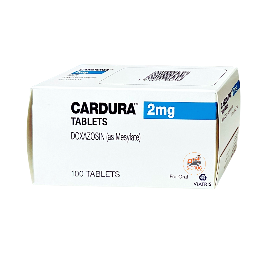 CARDURA 2MG (10x10S) คาร์ดูรา