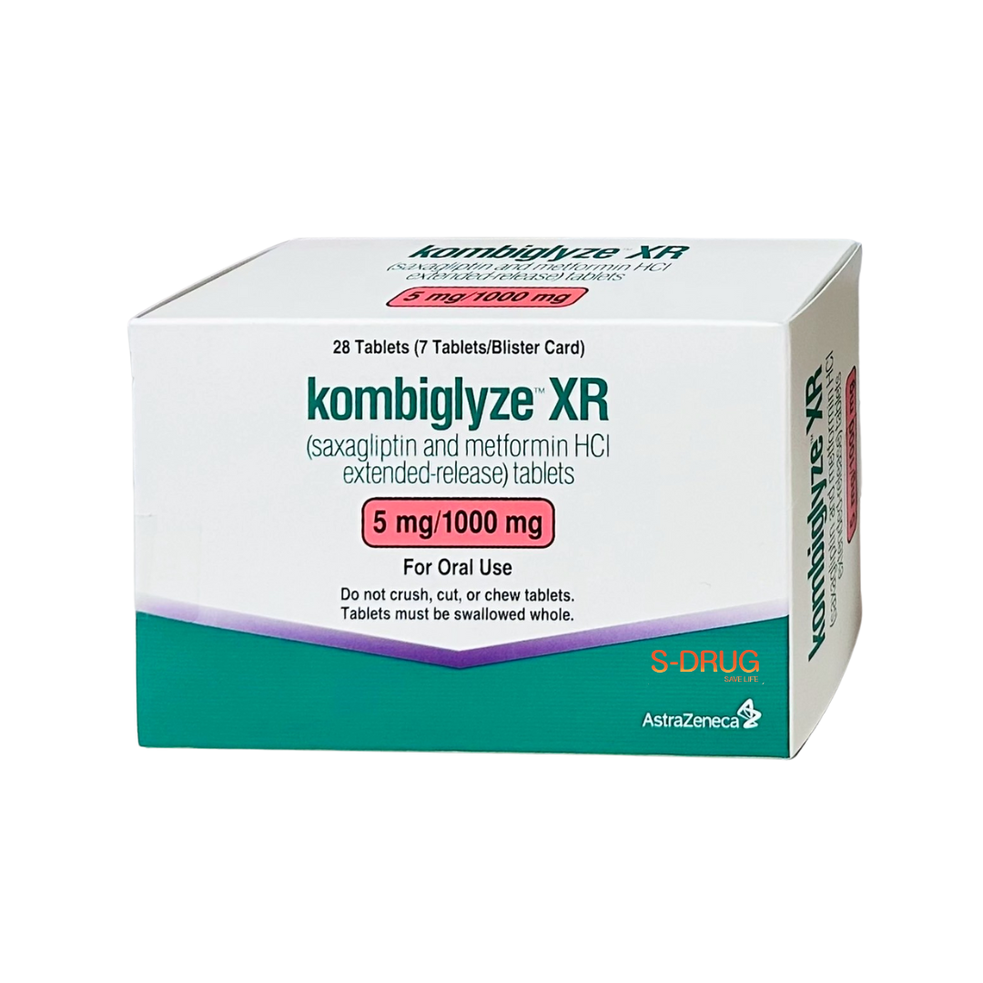 (N) KOMBIGLYZE XR 5/1000MG 4x7S
