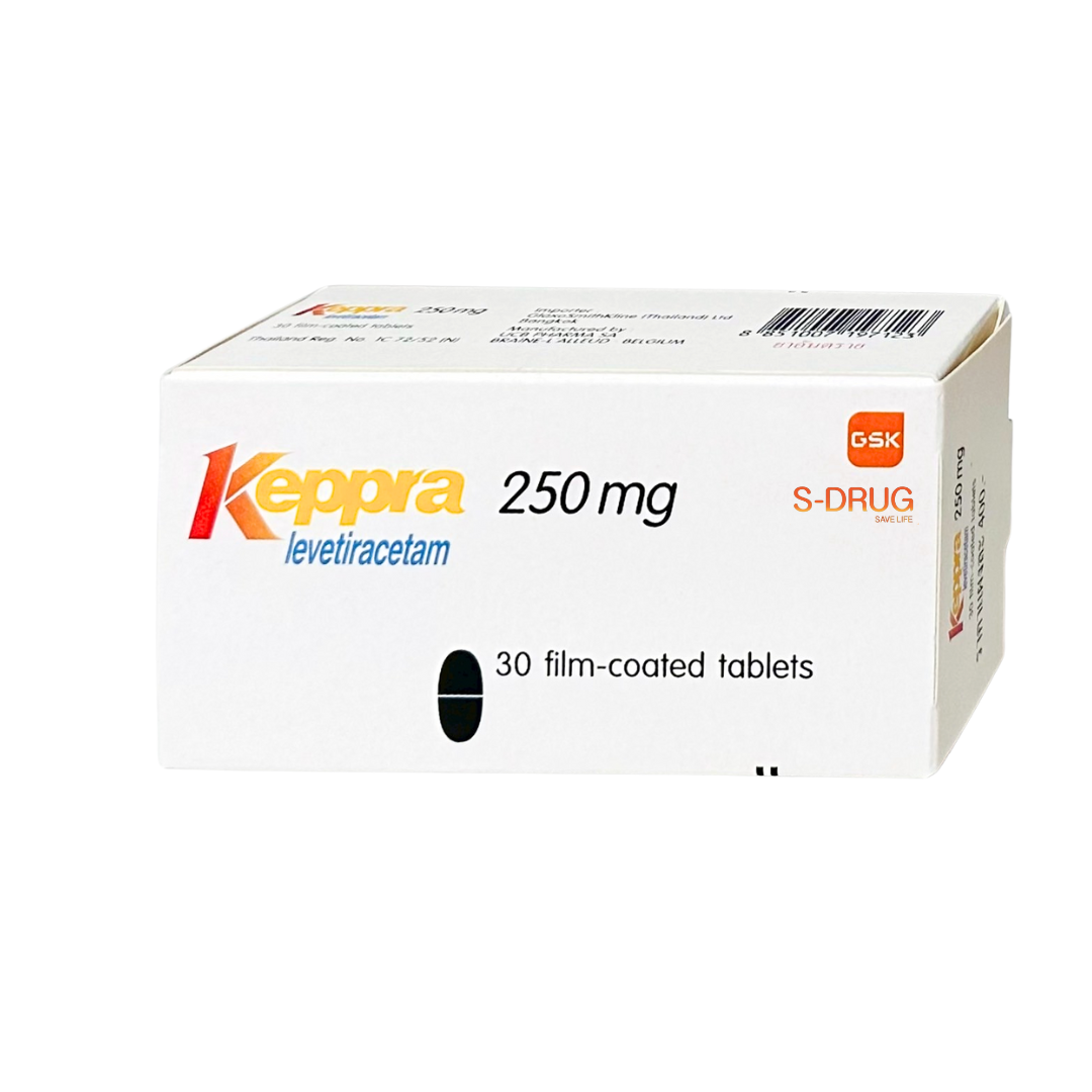 (N) KEPPRA 250MG 3x10S เคปปรา