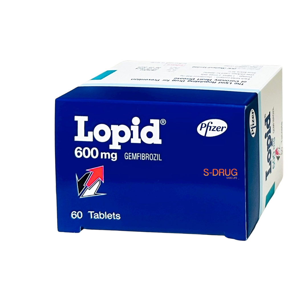 (N) LOPID 600MG (6x10S) โลปิด