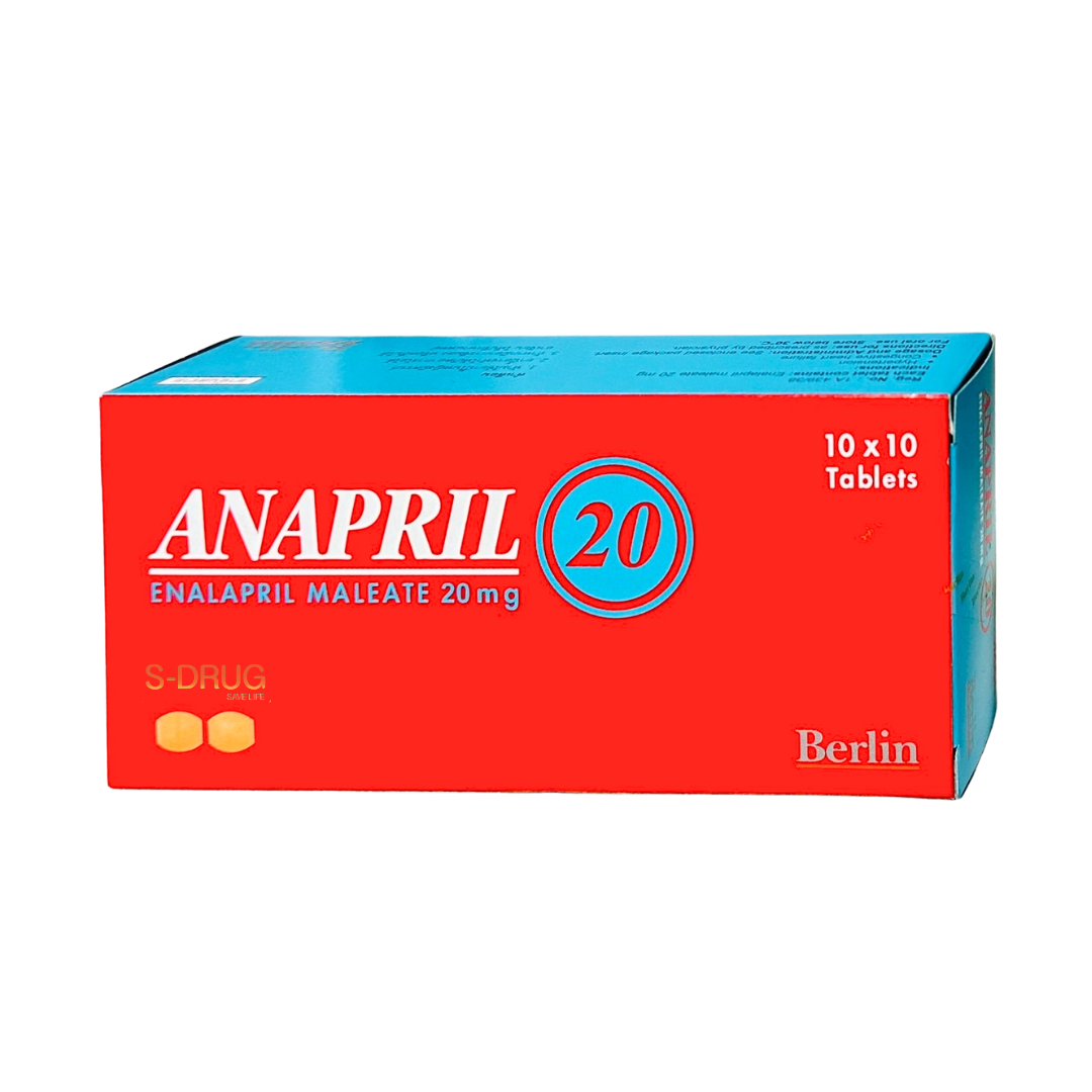 ANAPRIL 20MG (10แผงx10S) BERLIN