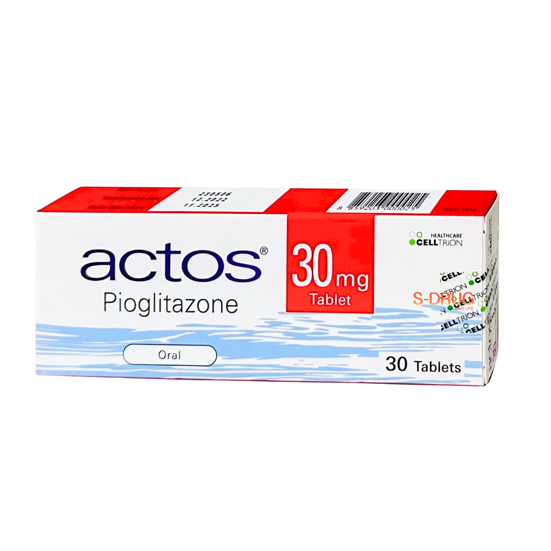 (N) ACTOS 30MG (3x10S) เอคโตส