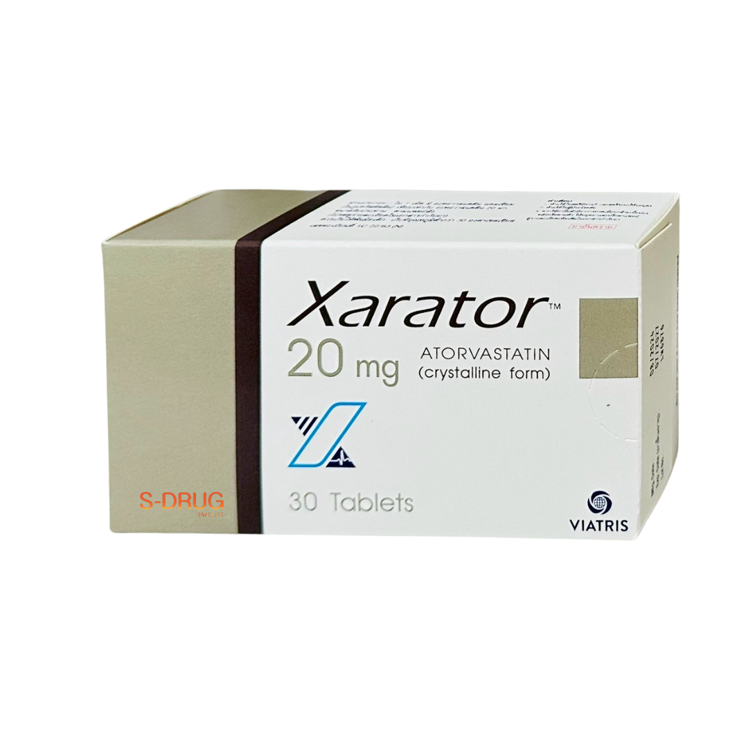 XARATOR 20MG ล3 (ญ10x10S)  ซาราเตอร์