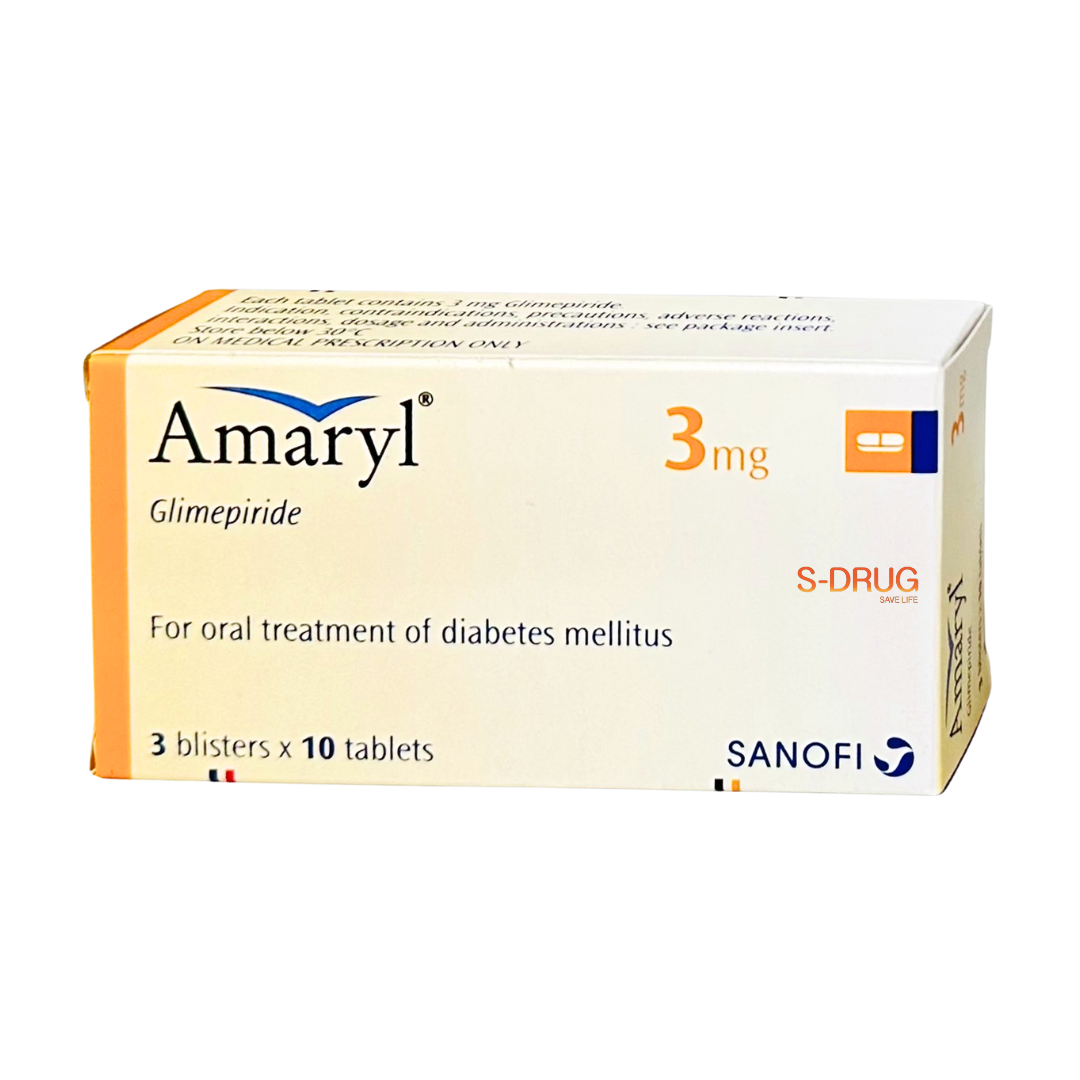 ฮ (N) AMARYL 3MG (12x10S) อะมาริล แผงใหม่