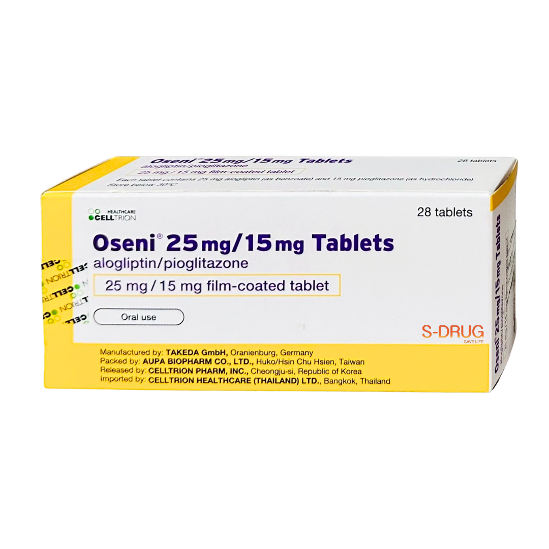 (N) OSENI 25/15 MG (4x7S) TAKADA