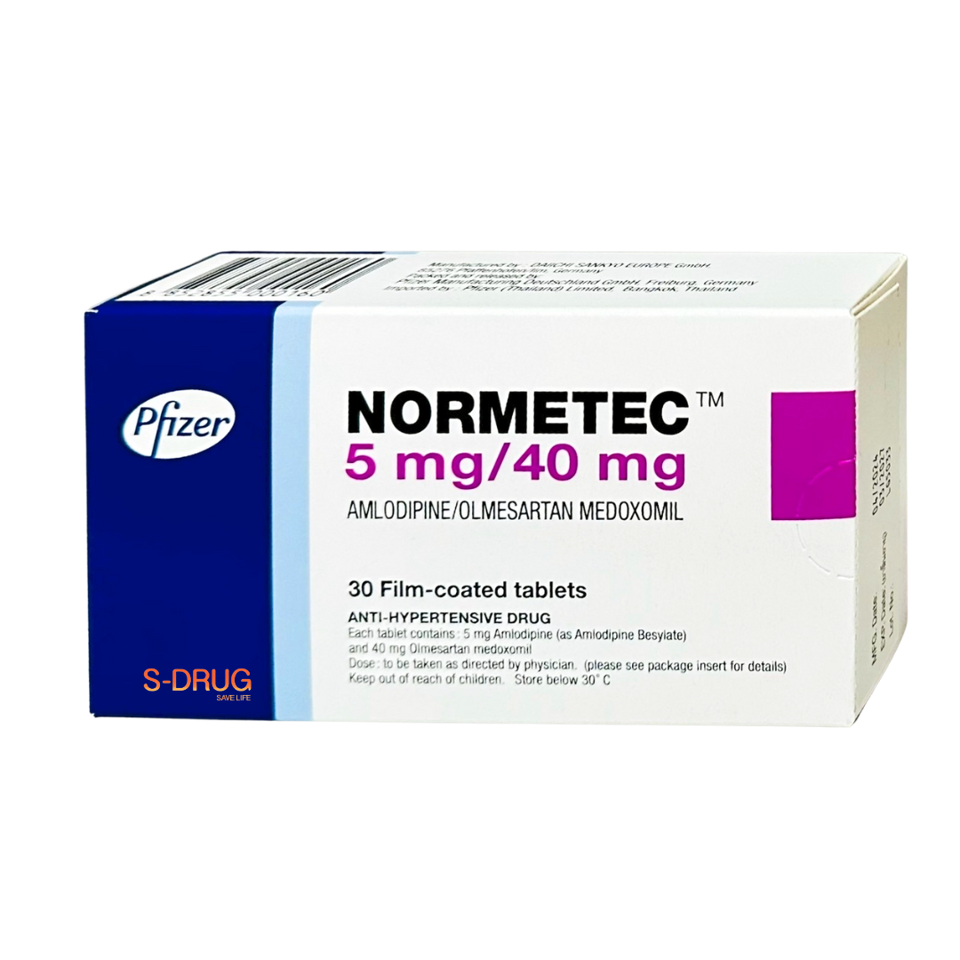 NORMETEC 5/40MG 3x10S